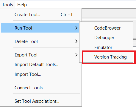version tracking